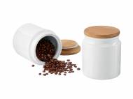 Zestaw 2 pojemników , cena 29,99 PLN 
- z porcelany
- pokrywa ...