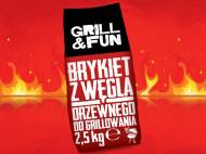 Brykiet z węgla drzewnego , cena 4,79 PLN za 2.5 kg, 1kg=1,92 ...