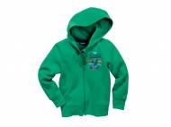 Bluza z kapturem Lupilu, cena 24,99 PLN za 1 szt. 
- 2 wzory ...