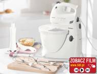Mikser ręczny z obrotową misą 300 W, cena 89PLN
- z 5-stopniową ...