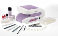 Zestaw do manicure i pedicure z lampą UV i tipsami, cena 149PLN
- ...