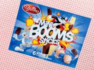 Mini Booms , cena 2,00 PLN za 390 ml/1 opak., 1L=7,15 PLN. 
Lody ...