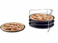 Zestaw 4 blach do pieczenia pizzy , cena 39,99 PLN 
- do równoczesnego ...