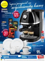 Gazetka LIDL od soboty 17 listopada 2012 - ekspres ciśnieniowy, porcelana i kawa