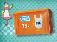 Woreczki na śmieci do łazienki , cena 4,99 PLN za 75 sztuk ...