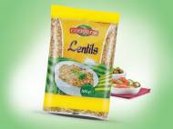 Soczewica zielona , cena 3,19 PLN za 500 g, 1kg=6,38 PLN. 
- ...