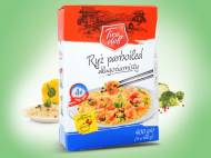 Ryż parboiled , cena 1,75 PLN za 4x100 g, 1kg=4,38 PLN.