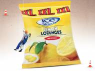 Cukierki na gardło , cena 5,99 PLN za 325 g, 1kg=18,43 PLN. ...