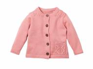 Sweter , cena 34,99 zł za 1 szt. Różowy sweter zapinany na ...
