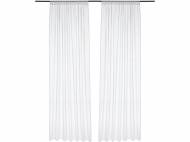 Komplet 2 zasłon z dodatkiem lnu ok. 135 x 260 cm , cena 49,99 ...