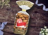 Orzechy prażone , cena 5,99 PLN za 150 g/1 opak., 100g=3,99 ...