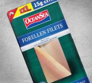 Filet z pstrąga tęczowego , cena 5,99 PLN za 140 g/1 opak. ...