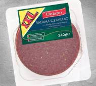 Salami , cena 5,69 PLN za 240 g/1 opak. 
-  Różne rodzaje.