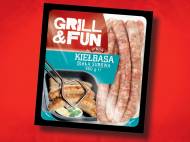 Kiełbasa biała surowa , cena 5,59 PLN za 400g/1 opak., 1kg=13,98 ...