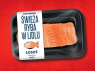 Świeży filet z łososia , cena 3,29 PLN za 100 g
