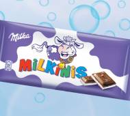 Czekolada Milka , cena 2,44 PLN za 100 g/1 opak. 
-  100 g/1 opak.