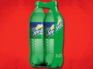 Sprite lub Fanta , cena 7,99 PLN za 2x2 L/1 opak., 1L=2,00 PLN.