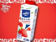 Jogurt pitny Milko , cena 1,99 PLN za 400ml/1 opak., 1L=4,98 PLN.