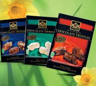 Belgijskie praliny , cena 9,99 PLN za 150g/1 opak. 
- trufle ...