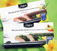 Wykwintny filet z łososia , cena 27,99 PLN za 700g/1 opak. ...