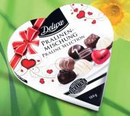 Praliny , cena 17,99 PLN za 180g/1 opak. 
- mieszanka pralin ...