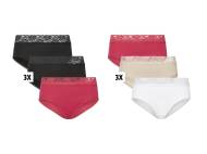 ESMARA® Majtki damskie z wysokim stanem, 3 pary* , cena 8,99 ...