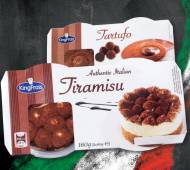 Deser Tartufo lub Tiramisu , cena 4,44 PLN za 2x80/2x90/2x100 ...