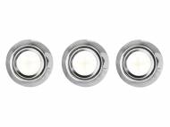 Lampy LED do zabudowy, 3 szt. , cena 9,00 PLN 
- wychylane ...