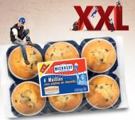 Muffinki z kawałkami czekolady , cena 6,99 PLN za 450 g/1 opak. ...