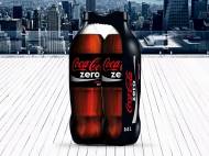 Coca-cola zero 2x2L , cena 6,99 PLN za 2x2L/1 opak., 1L=1,75 PLN.