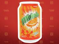 Pepsi, Mirinda lub 7 UP , cena 1,29 PLN za 330ml/1 pusz., 1L=3,91 ...