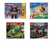 Klocki LEGO®: 31124, 60318, 71700, 42132 , cena 39,99 PLN