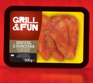 Sznycel z kurczaka , cena 10,99 PLN za 500 g 
-  Sznycel z kurczaka