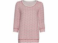 Bluzka z rękawem 3/4 , cena 24,99 PLN. Bluzka damska z okrągłym ...