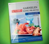 Krewetki olbrzymie , cena 39,99 PLN za 1 kg 
- surowe, glazurowane ...