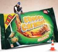 Minibatoniki , cena 6,49 PLN za 400 g 
-  Karmelowe