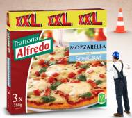 Pizza Mozzarella , cena 11,99 PLN za 3x350 g 
- Wypiekana w ...