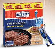 Hamburger , cena 9,99 PLN za 500 g 
- 2 kotlety, przyprawione. ...