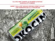 Okocim Radler z limonką , cena 2,69 PLN za 500ml/1 pusz., 1L=5,38 ...