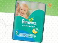 Pieluszki Pampers , cena 29,99 PLN za 42/49/58/68 szt./1 opak. ...
