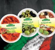 Antipasti , cena 6,99 PLN za 130/140/150 g/1 opak. 
- Wyjątkowe, ...