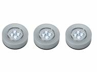 Lampki LED, 3 szt. , cena 17,99 PLN 
- baterie w zestawie
- ...