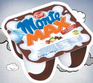 Zott Monte Max , cena 4,99 PLN za 4x100 g/1 opak. 
-  4x100 g/1 opak.