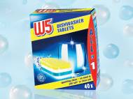 Tabletki do zmywarki , cena 12,99 PLN za 40x19g/1 opak., 1kg=17,09 ...