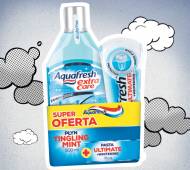 Aquafresh Płyn do płukania jamy ustnej+pasta do zębów , ...