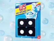 Kostki do WC 2w1 , cena 3,99 PLN za 4x50 g/1 opak., 100g=2,00 PLN.