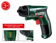 Wkrętak akumulatorowy 7.2V Parkside, cena 99,00 PLN za 1 opak. ...