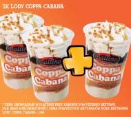 3 x Lody Coppa cabana , cena 3,98 PLN za 3 x 220 ml/ zestaw ...