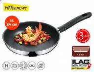 Patelnia ze stali szlachetnej 24 cm Ernesto, cena 59,00 PLN ...