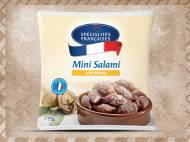 Minisalami , cena 3,00 PLN za 75 g/1 opak., 100 g=5,32 PLN. ...